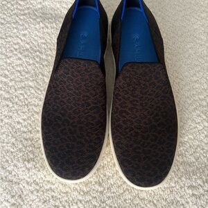Rothy's Women's Leopard Slip-On Sneakers